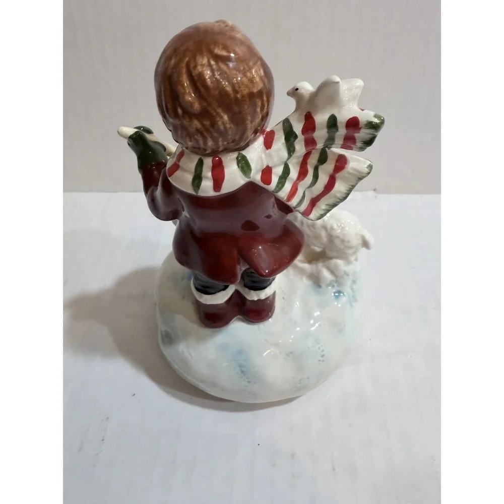 Otogiri Little Drummer Boy Hand Painted Handmade Music Box Figurine